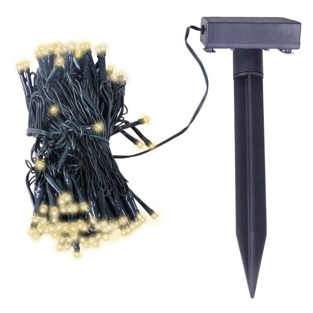 LED Solar String Lights Warm White Christmas Garden Decoration