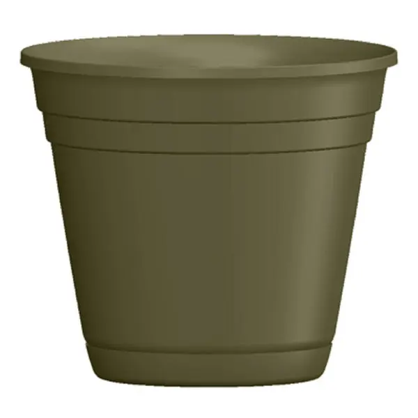 ATT Southern RN1207OG Riverland Planter Olive Green 12 Inch Outdoor Garden Pot