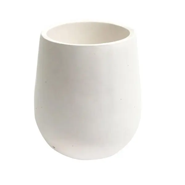 Avera AFM0004090W Century Tall Planter White Modern Outdoor Decor