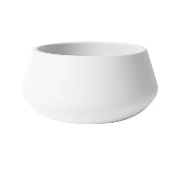 Avera AFM003060W Rae Planter White Cement Modern Outdoor Decor