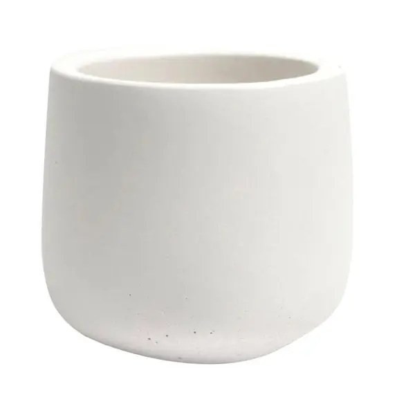 Avera AFM3677060W Century Planter White Cement Large Outdoor Decor