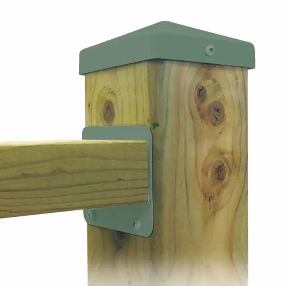 Alloy Connector Plate 2'' x 4'', Fixplak 24H Khaki