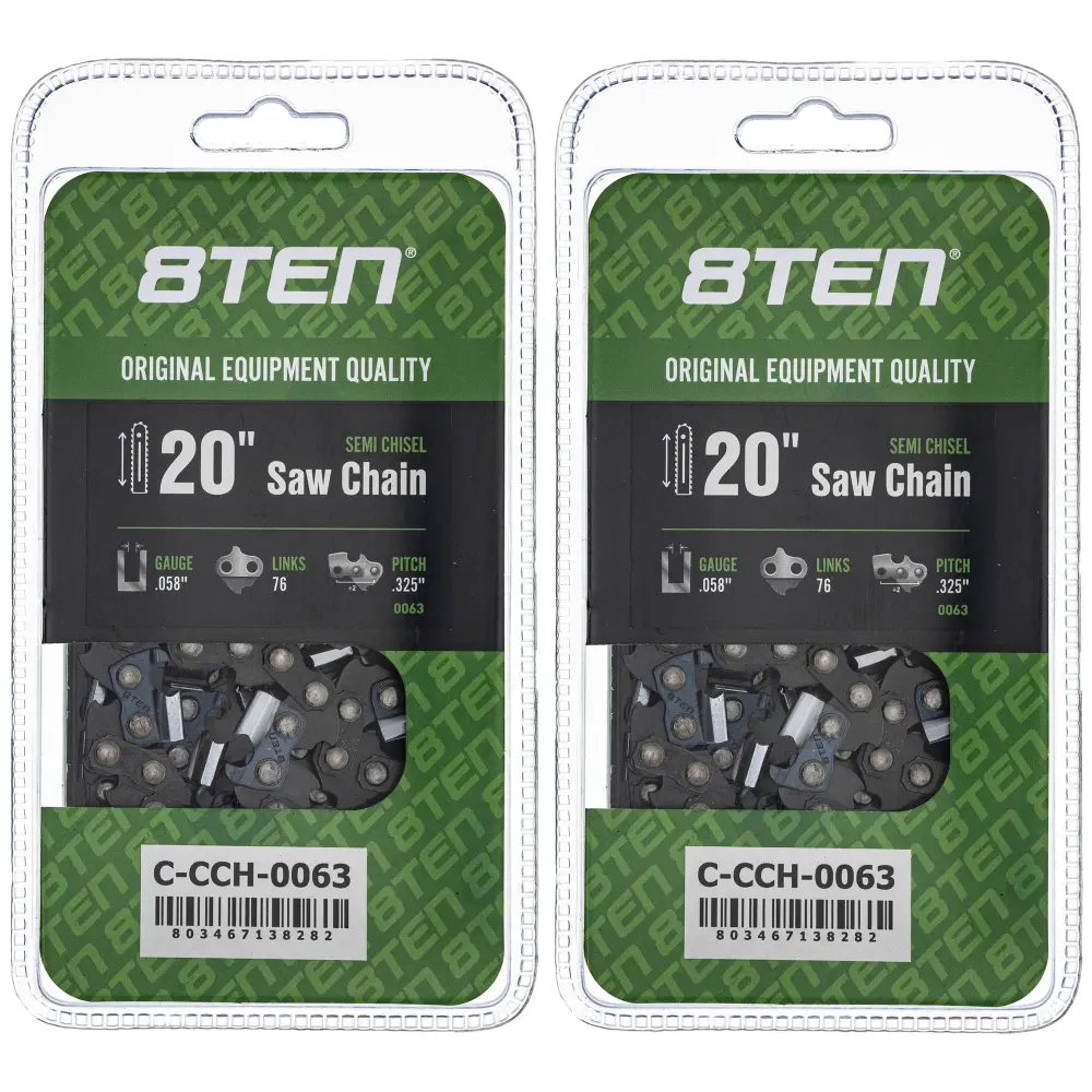 Chainsaw Chain 20 Inch .058 .325 76DL Stihl Oregon 21LPX076G 36880050076 25RM376E | DUO-PACK