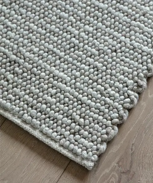 Badbury Wool & Easy-care fabric Rug - Stone