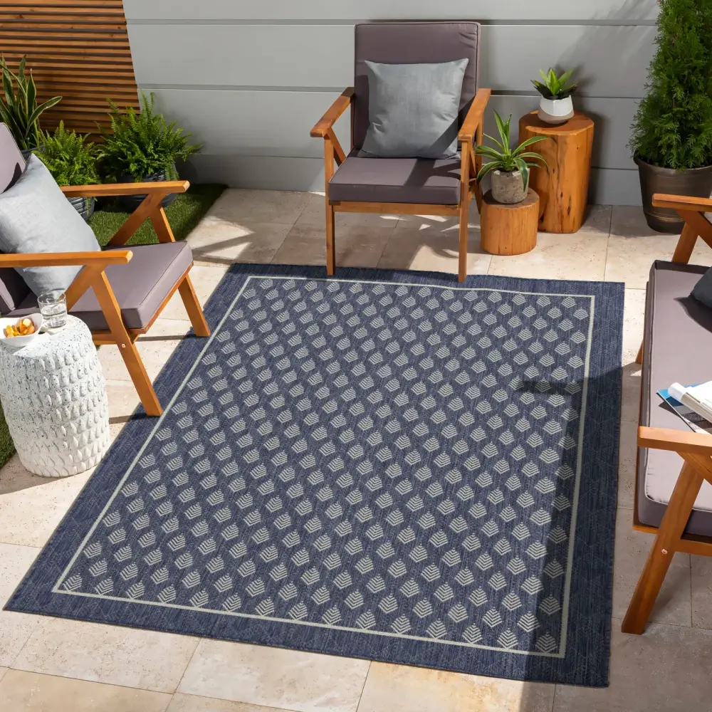 Reversible Design Sunshine - Indoor / Outdoor Polypropylene Area Rug