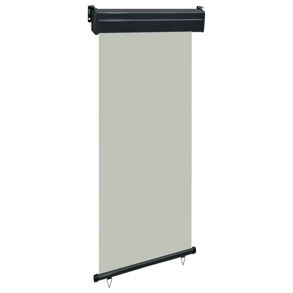Balcony Side Awning 33.5x98.4 Inches Gray Outdoor Shade Canopy