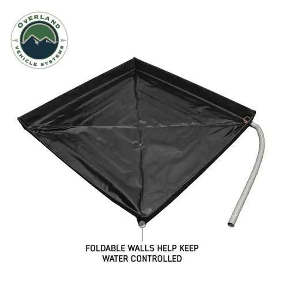 Corrosion Resistant Overland Vehicle Systems Nomadic Shower Floor Basin