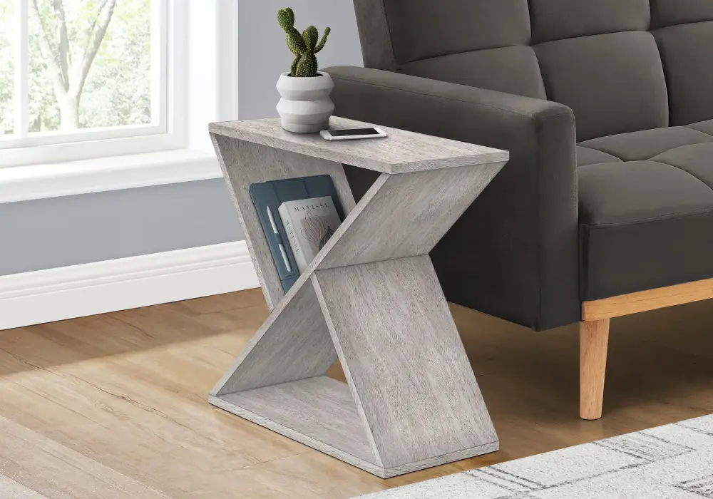 Accent Side Table, Contemporary Chic Design