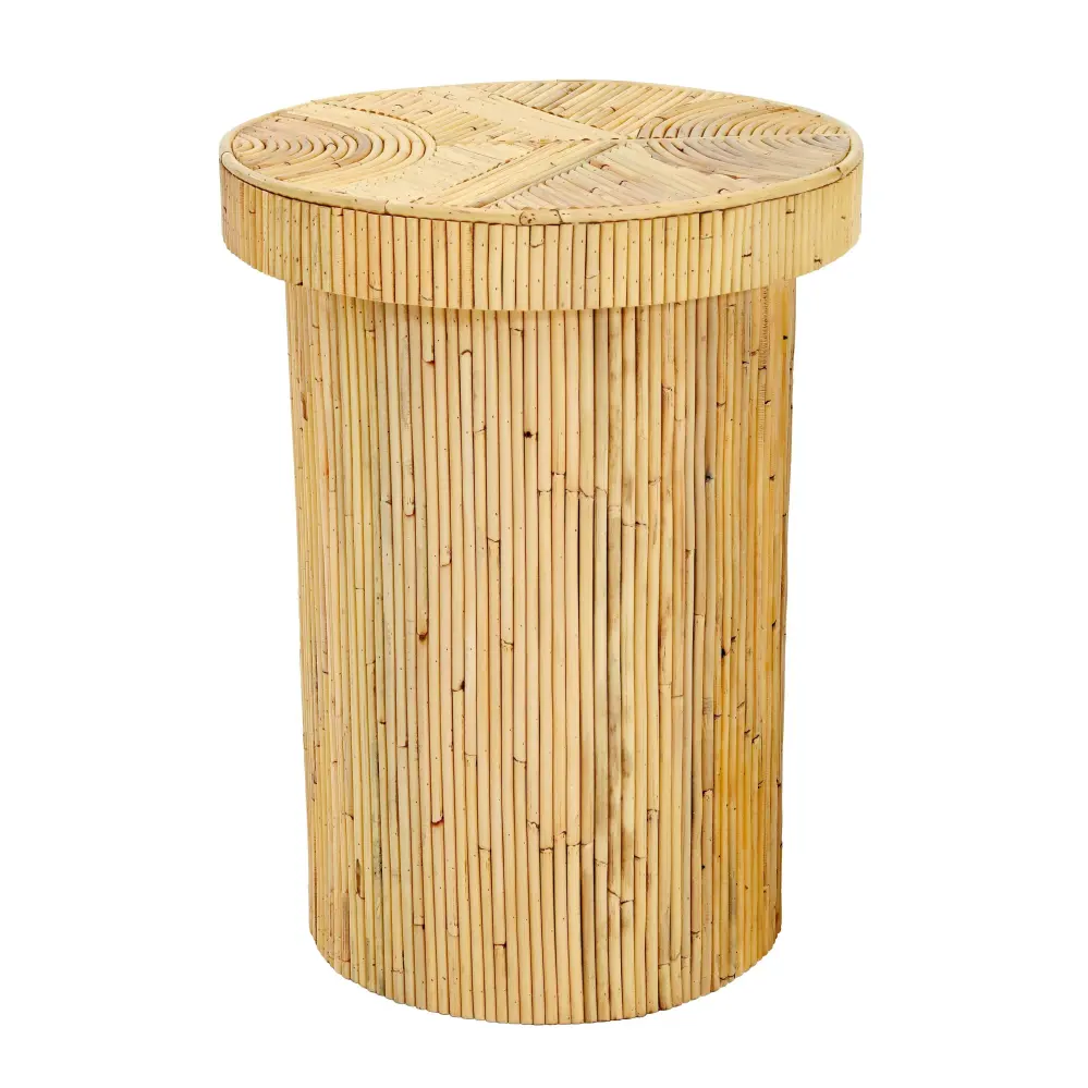 Adjustable Height Acadia Rattan Side Table
