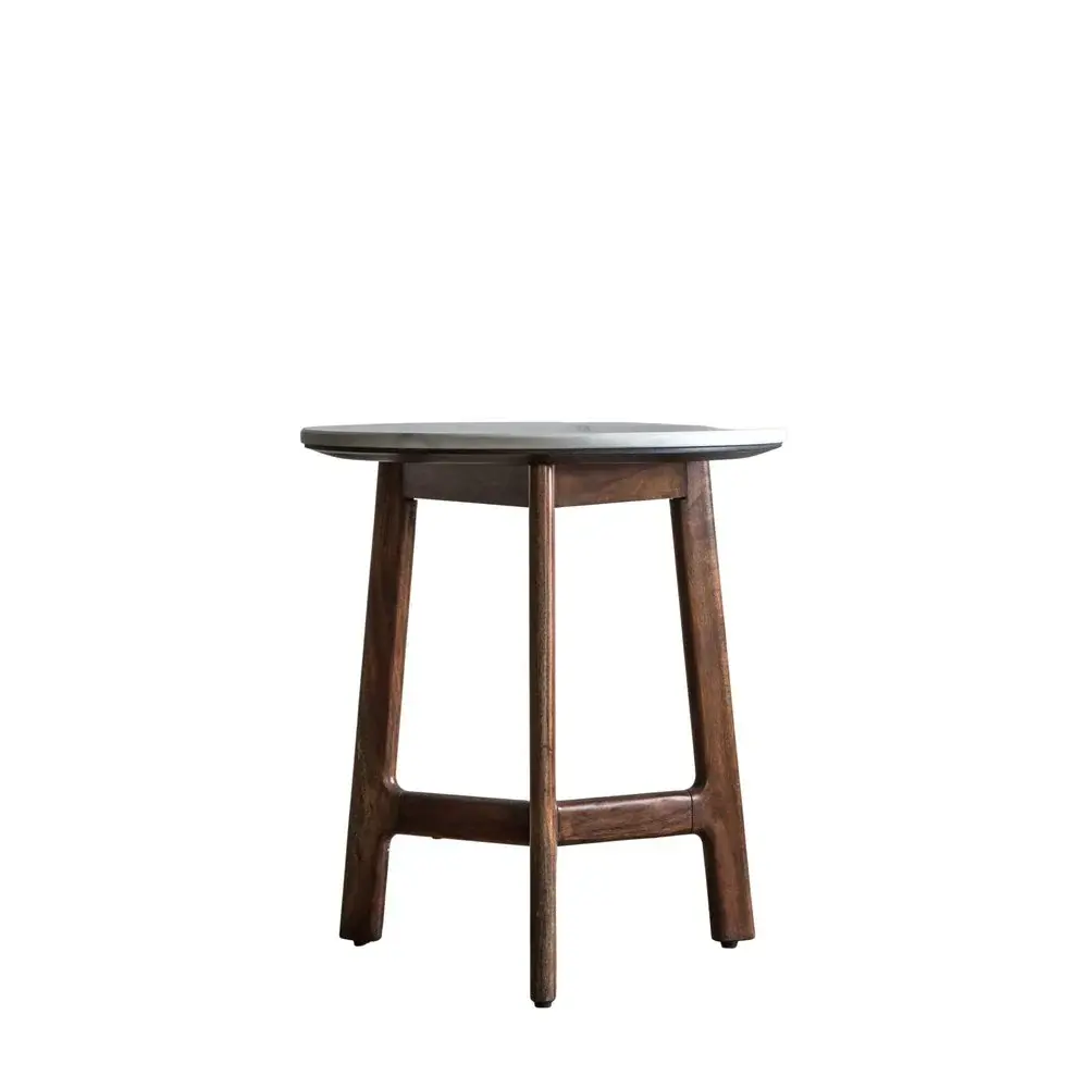 Barcelona Marble Side Table 48 Inch Diameter