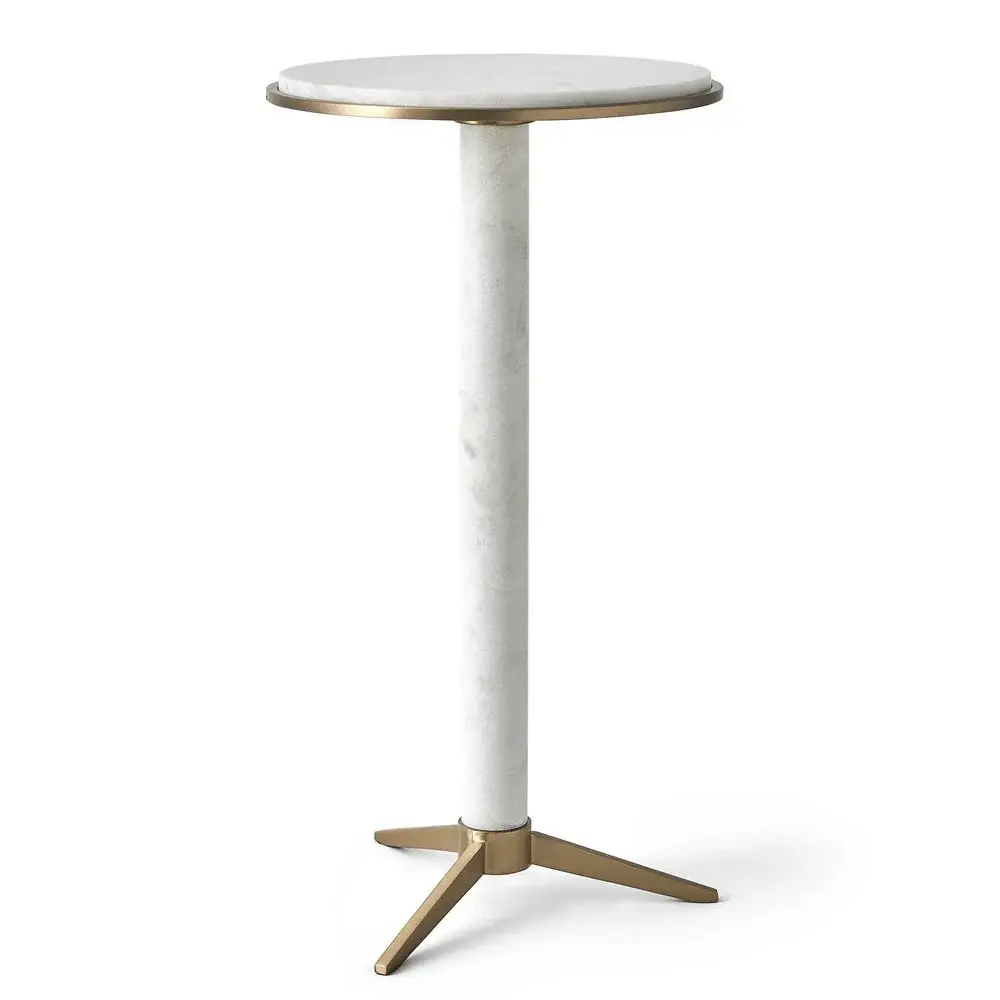 Black Label Dwell Marble Accent Table