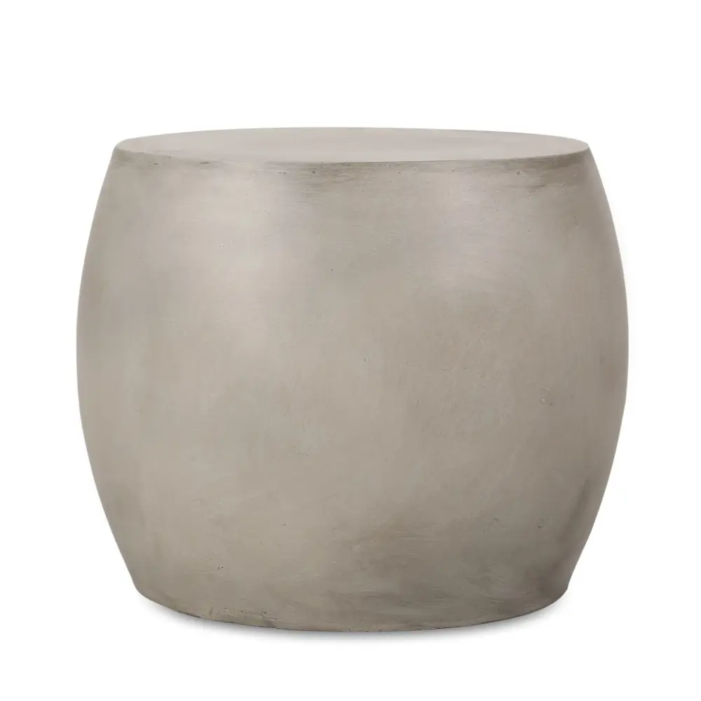 Commercial Grade Outdoor Oval Shaped Side Table