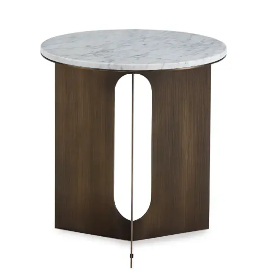 Pierre Side Table Weatherproof Mosaic Tile