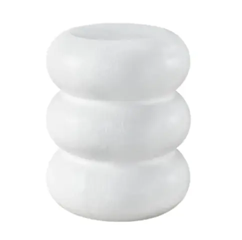 Slatted Metal Enlightenment Side Table