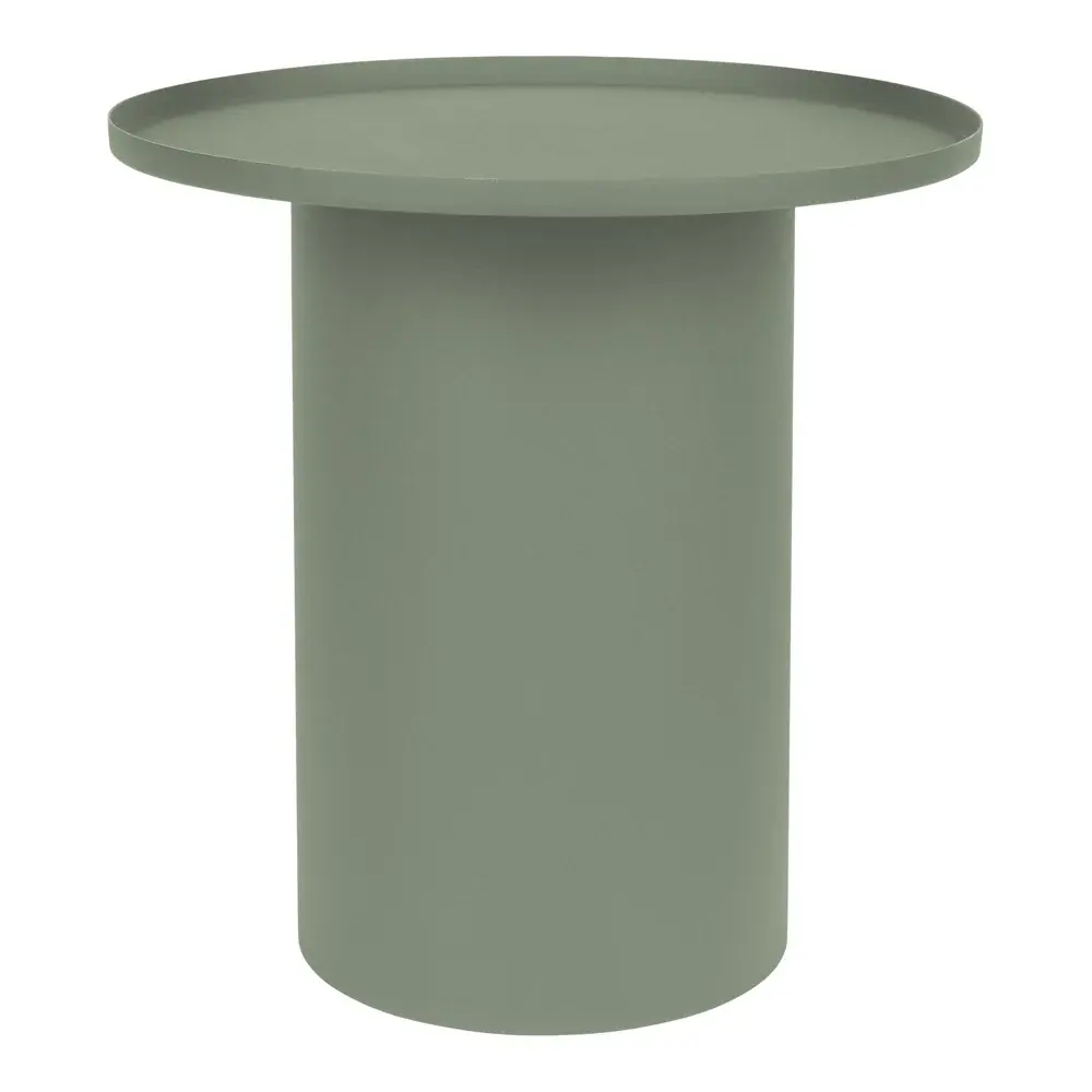Suri Round Side Table - Olive