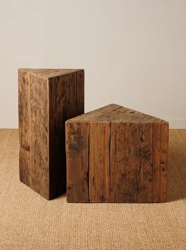 Triangle Side Table 48 Inch Diameter
