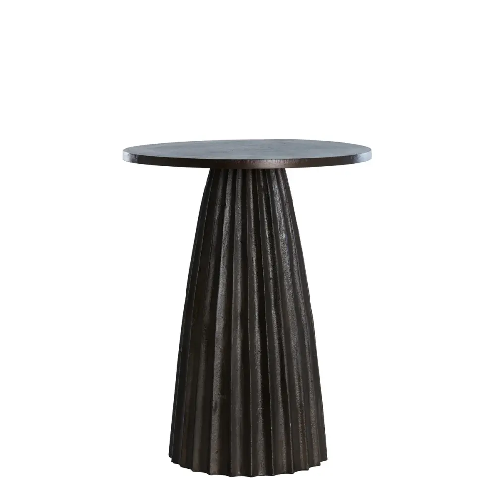 Veglia Side Table - Dark Chocolate