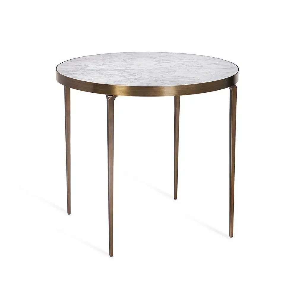 Violet Side Table Powder Coated Aluminum