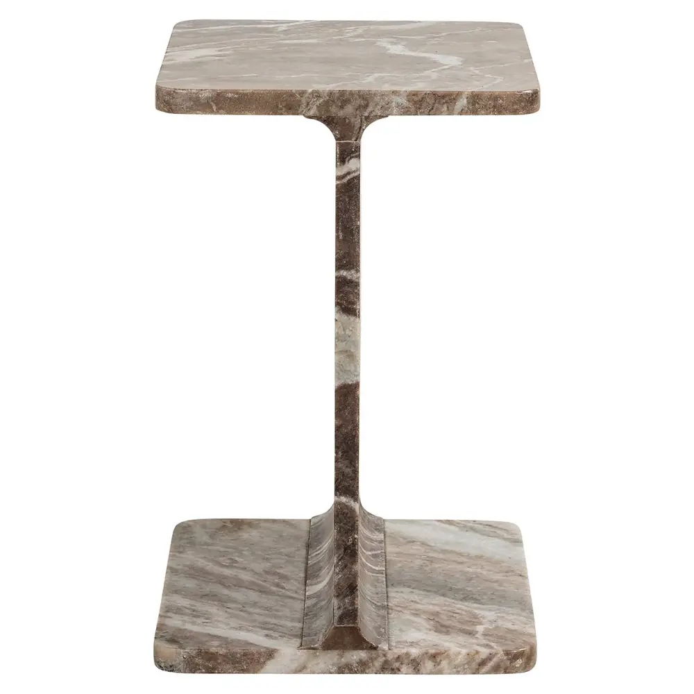 Weather-Resistant Benson Marble Side Table