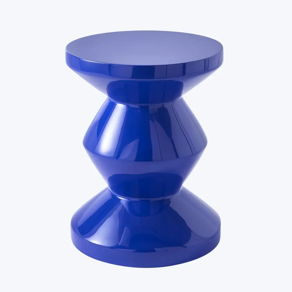 Zig Zag Side Table 48 Inch Diameter