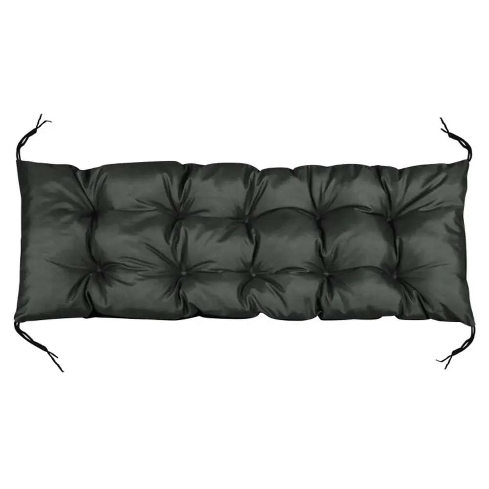 GardenKing Garden Bench Cushion Made Europallets Charcoal 120x40 cm