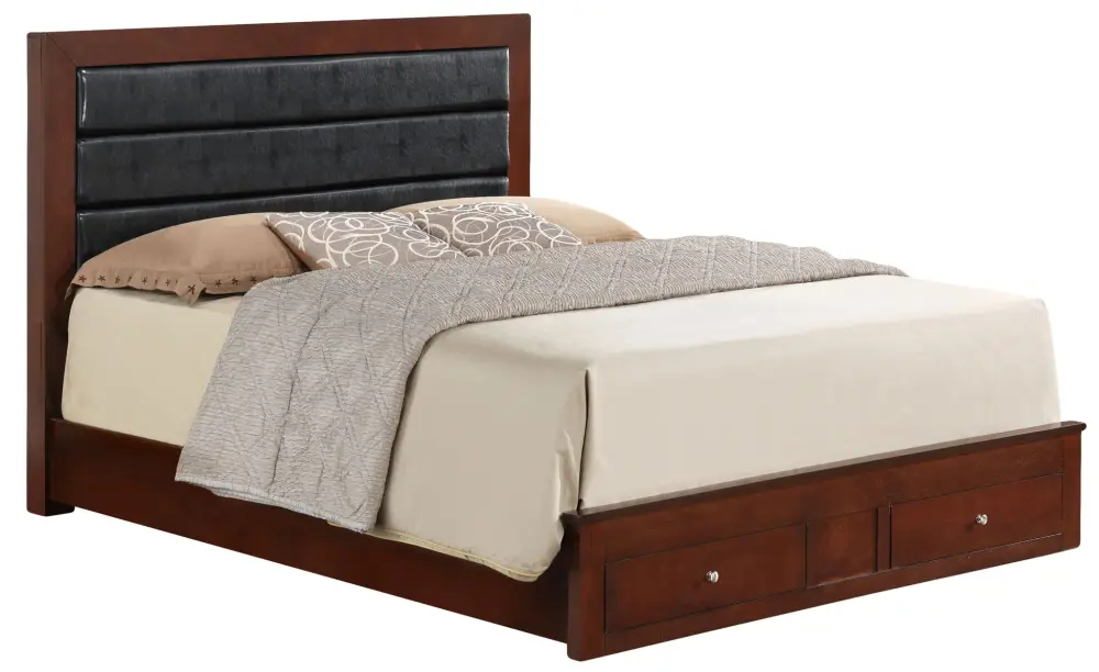Elegant Storage Bed Cozy Spaces