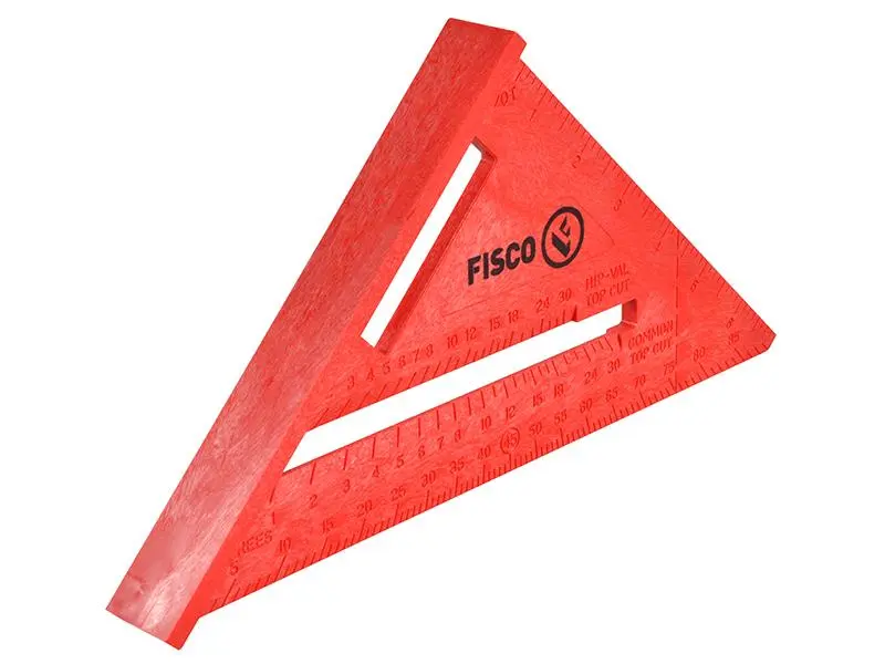 FISCO X55E Red Polymer Rafter Angle Square 175Mm