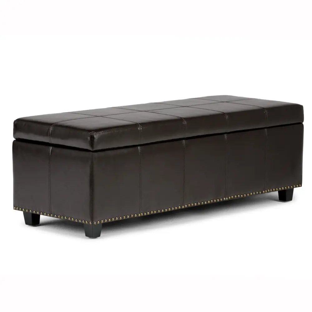 Kingsley - Upholstered Spacious Storage Ottoman