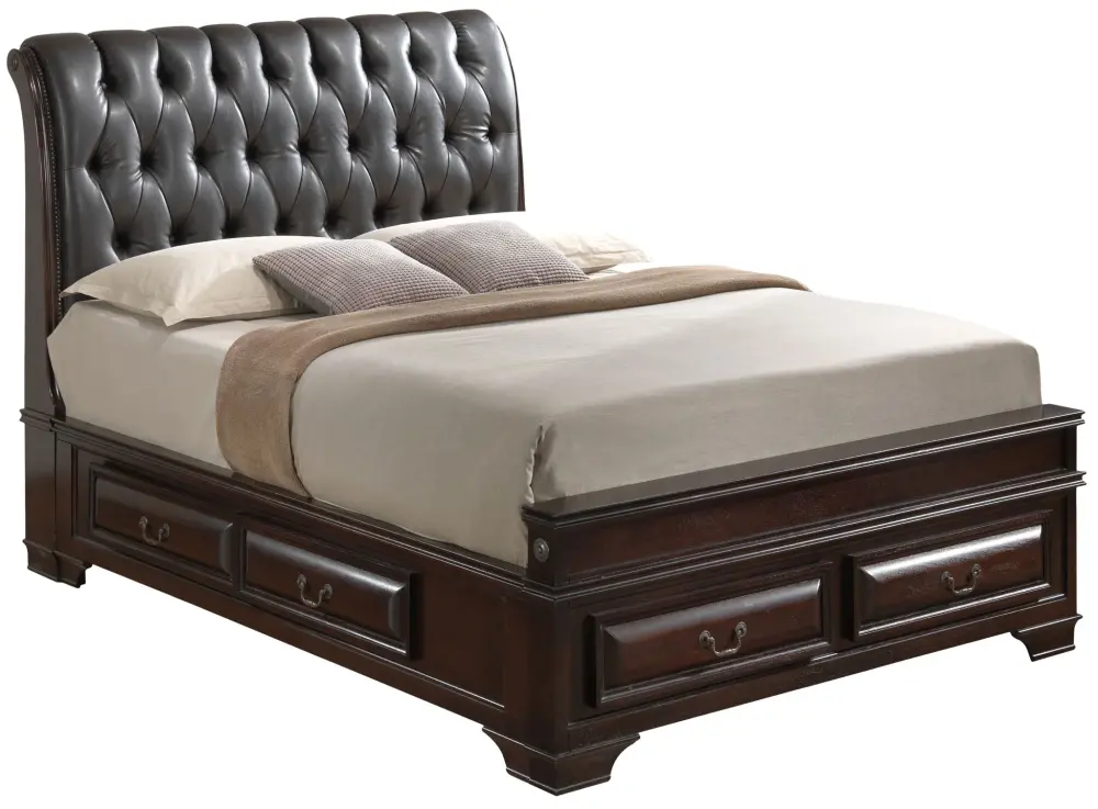 LaVita - Storage Bed Chic Transitional