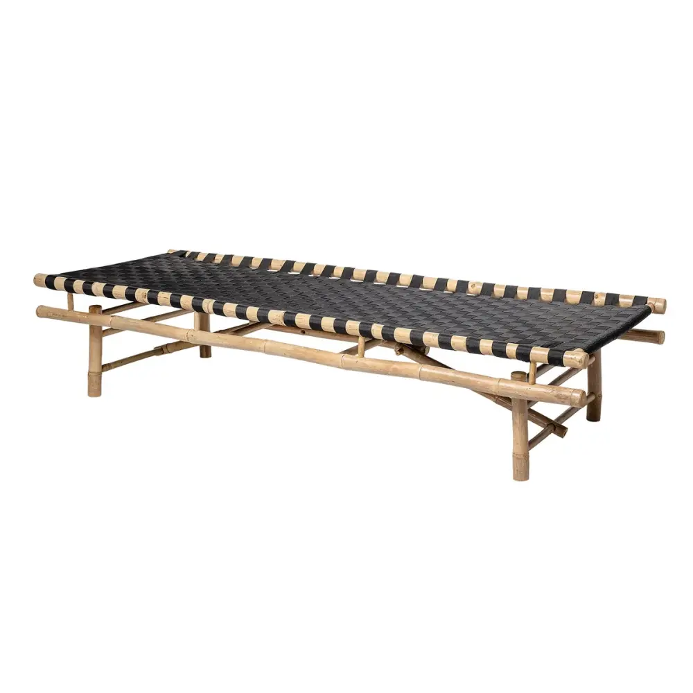 Outdoor Vida Bamboo-fiber Daybed - Black
