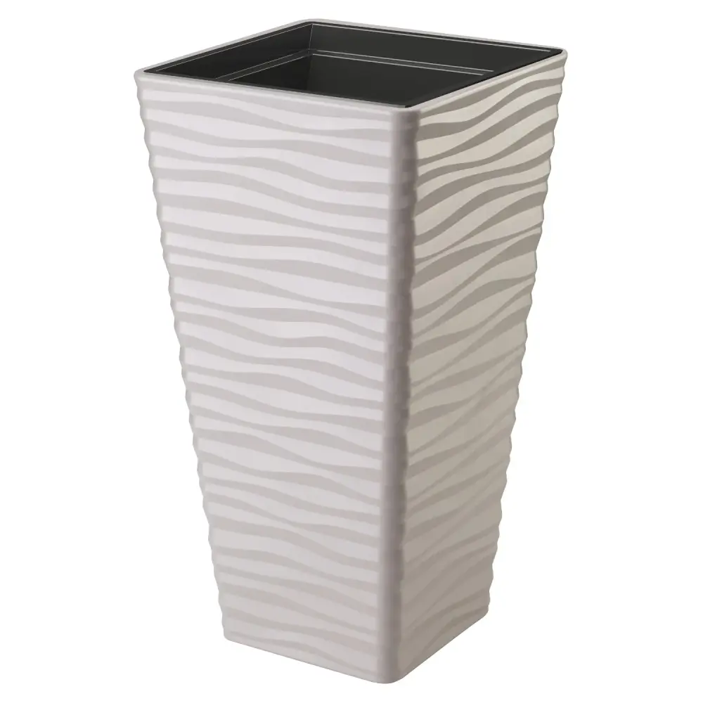Sahara Dunes Trim Square 35 light grey plastic casing indoors and outdoors