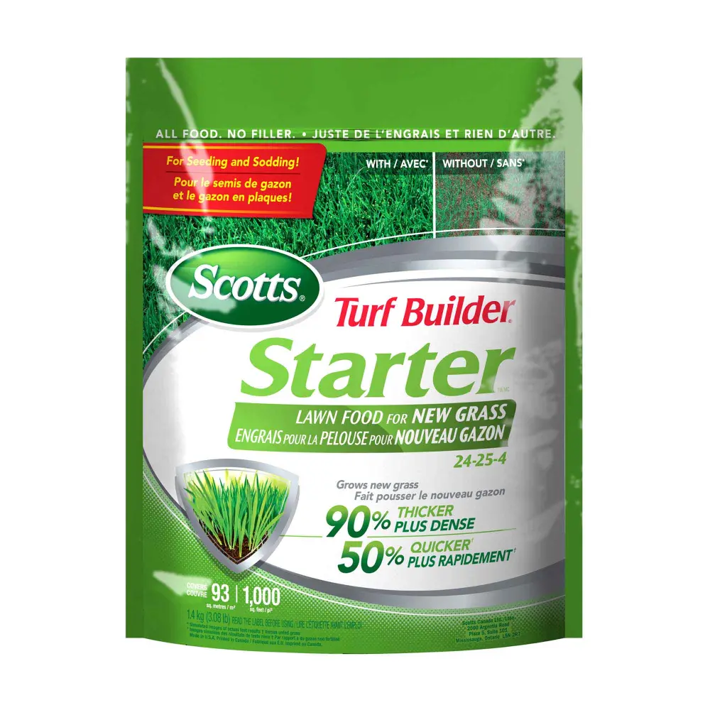 Turf Builder Starter Lawn Food 24-25-4, 1.4 kg