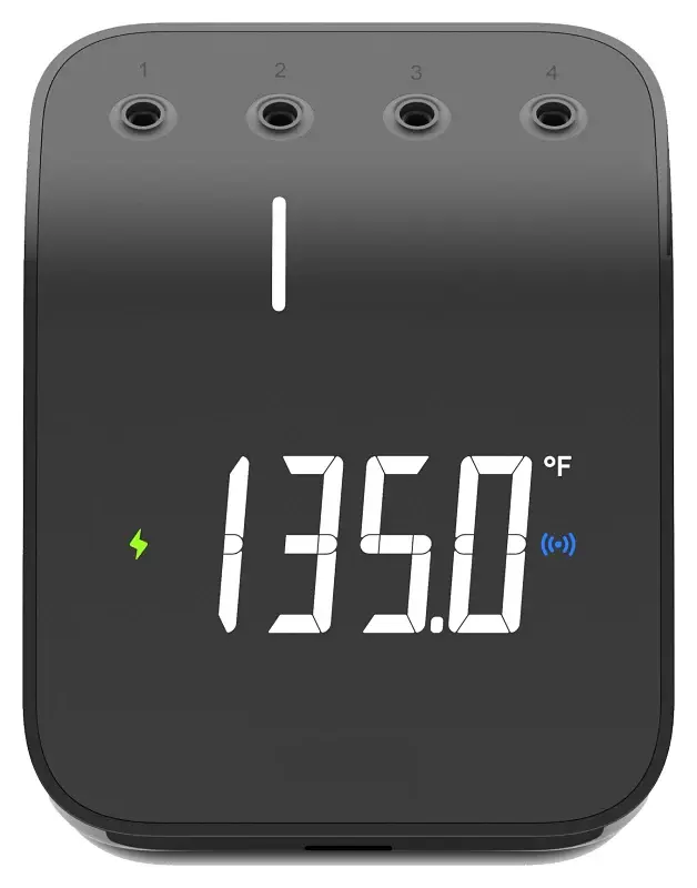 Weber 3201 Smart Grilling Hub, Synthetic, Black