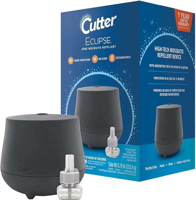 Deer and Rabbit Cutter Eclipse HG-97030 Mosquito Repellent Outdoor Device, Liquid, Slight Solvent, 0.78 lb