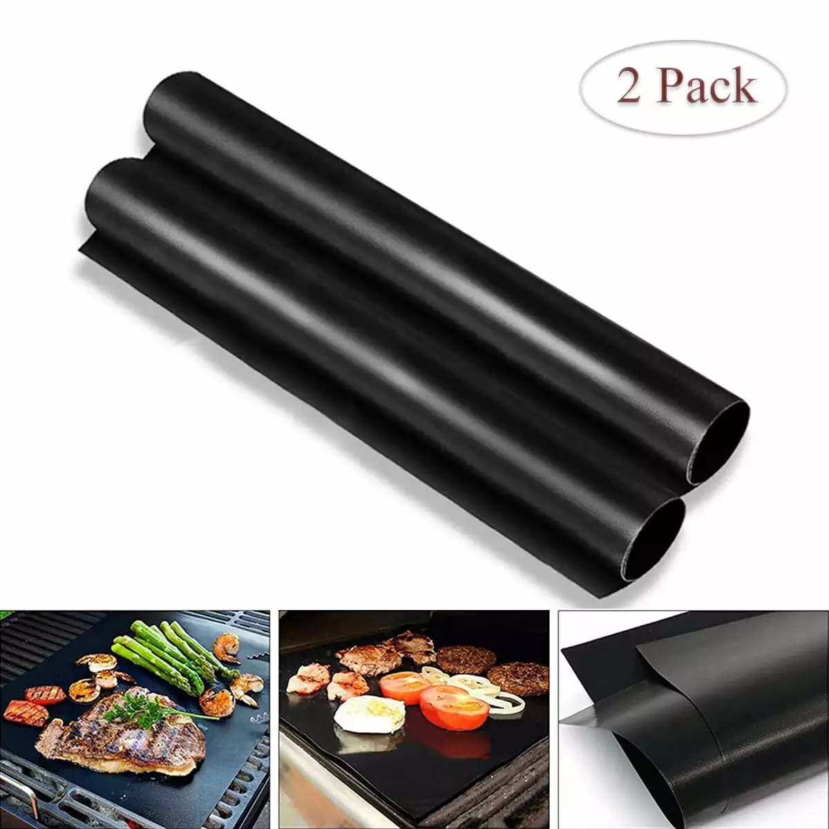 2 Pack Large Non Stick Oven Liners 15.7x13 Inches Heavy Duty Electric Oven Microwave