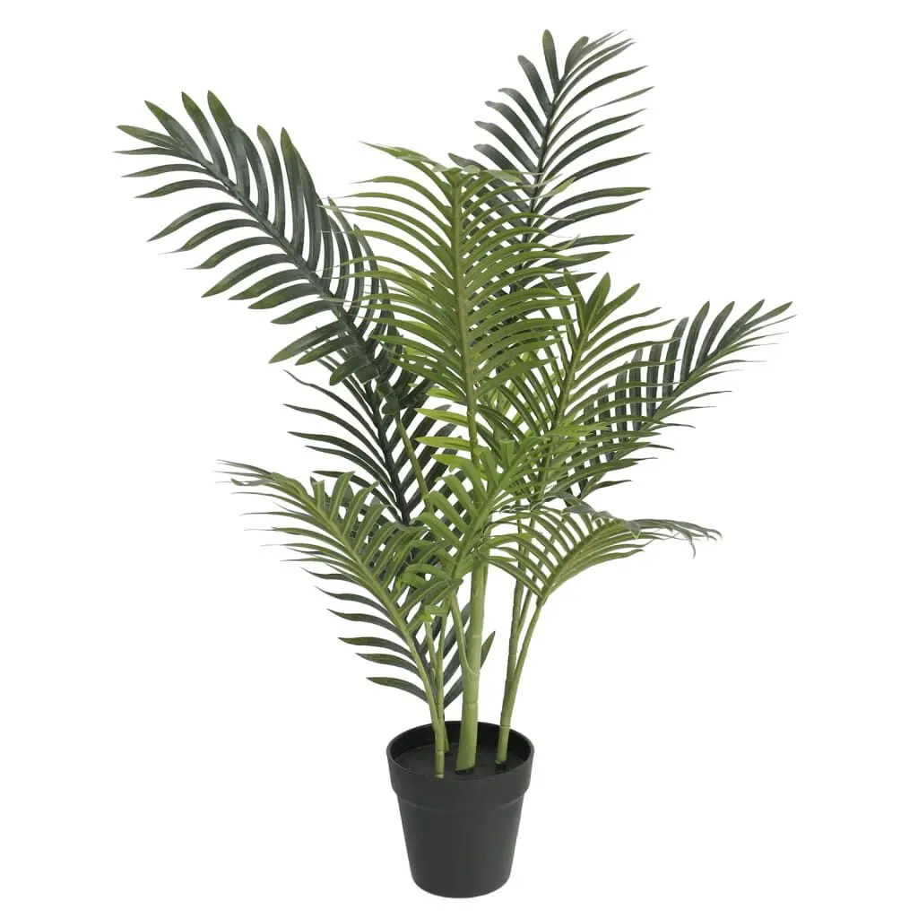 Artificial Palm Tree Green 31.5 Inches PP Indoor Outdoor Decor