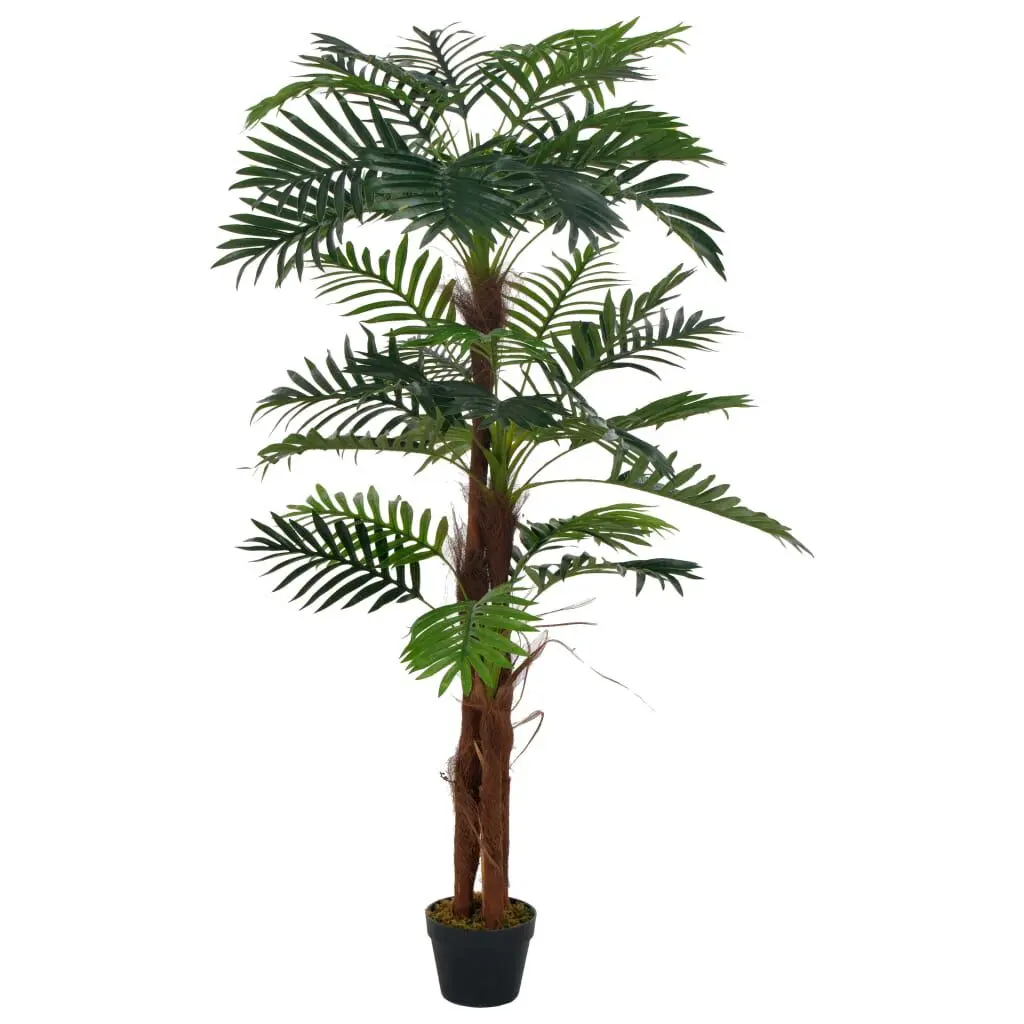 65 Inch Artificial Plant Palm Pot Green Indoor Outdoor Decor