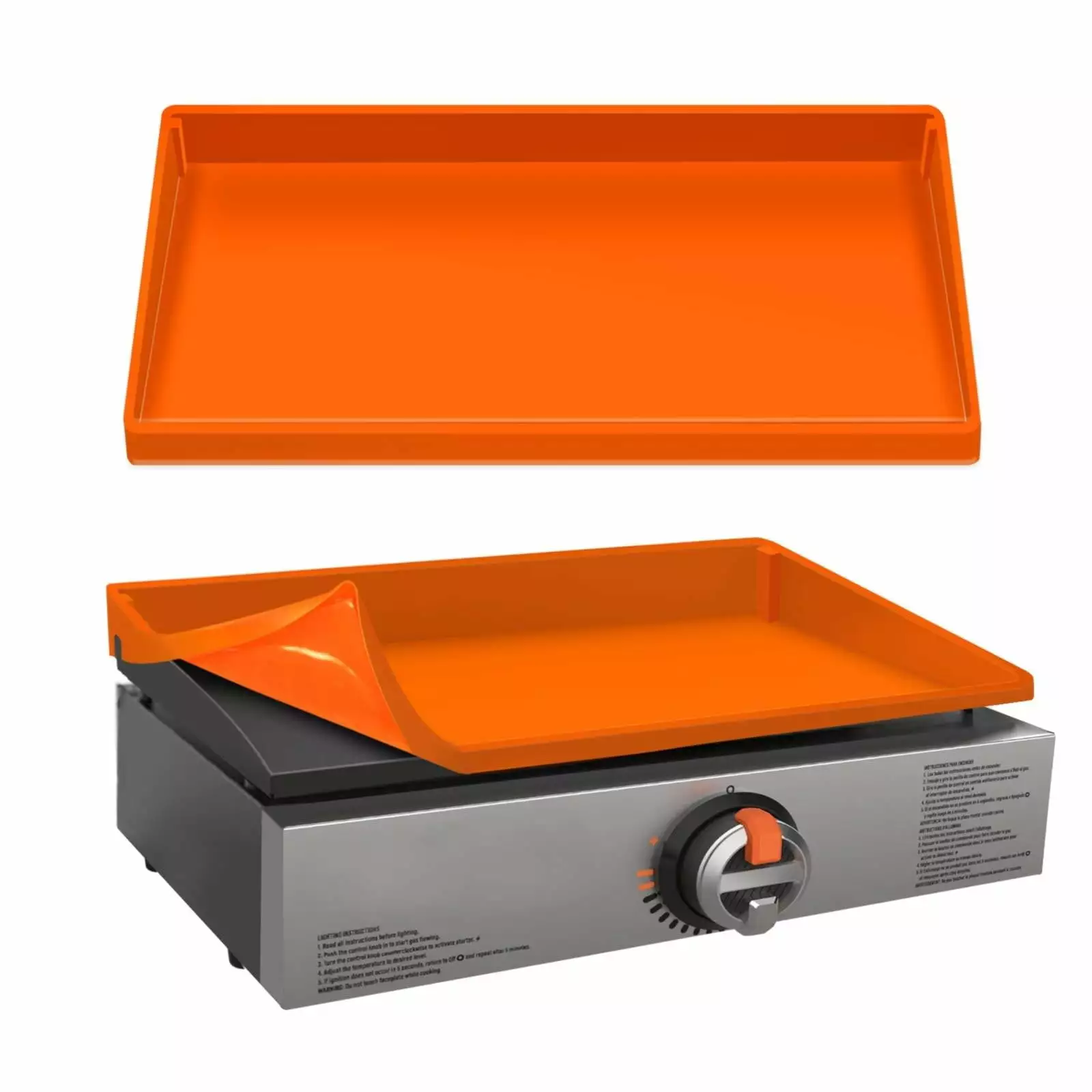 Ruifushidai Silicone Frying Pan Cover Mat Food Grade Barbecue Accessories Fully Enclosed Multiple Sizes 17