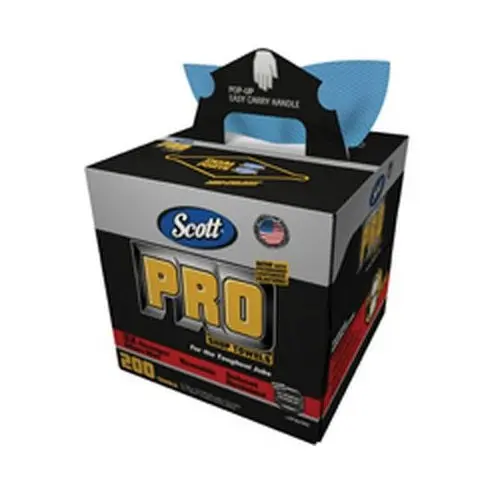 Scott Pro 39360 Shop Towels Blue Industrial and Home Use