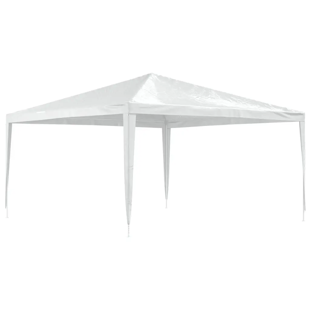 13.1'x13.1' White Party Tent Large Outdoor Event Shelter