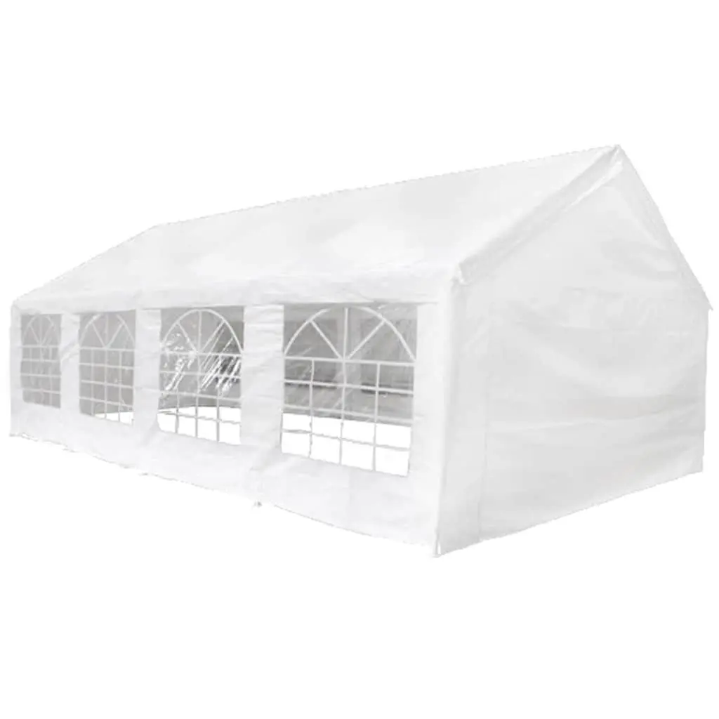 Party Tent Marquee White 26.2x13.1 Feet Large Outdoor Event Canopy
