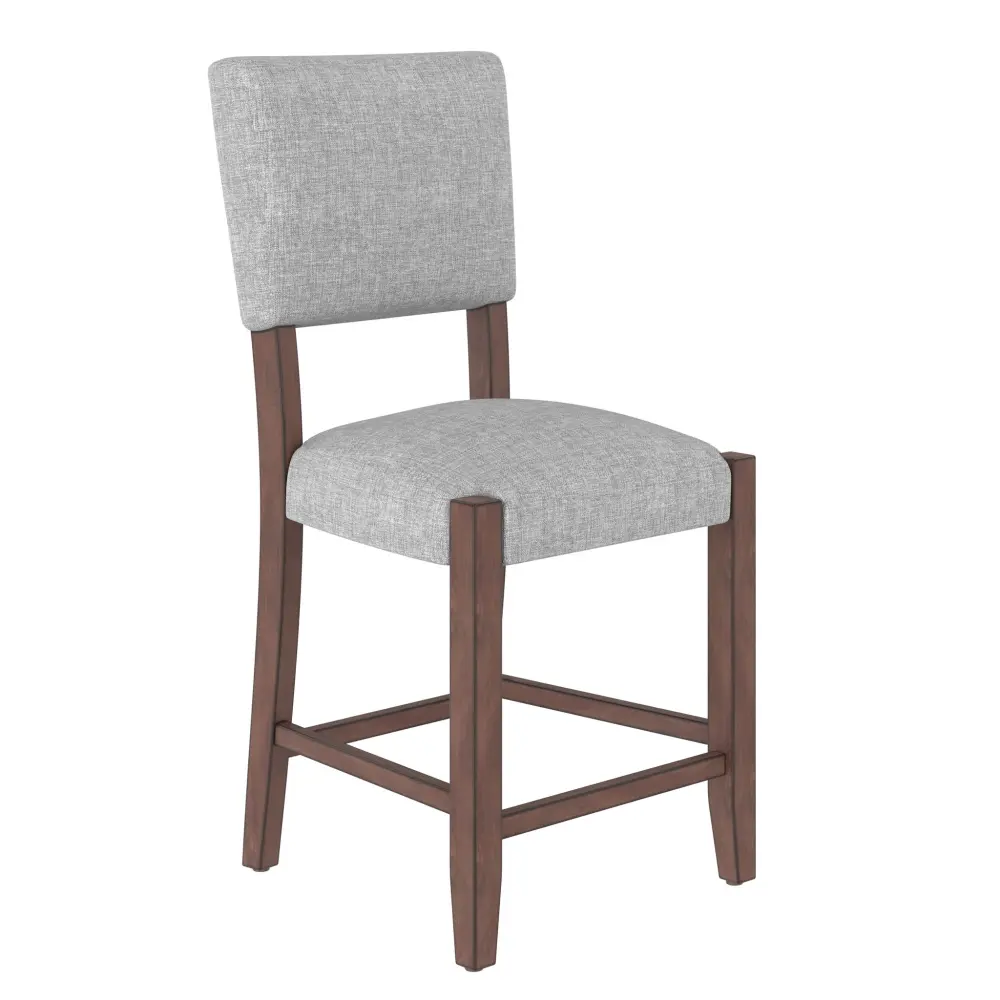 Mid Century Cutting-edge Bar Stools, Upholstered Counter Chairs Ottoman Included
