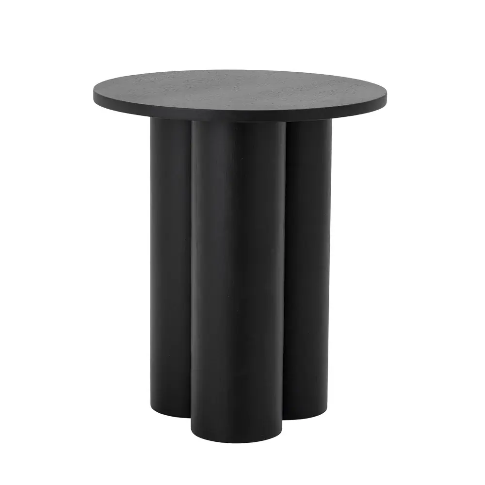 Aio Round Coffee Table - Jet-black Poolside