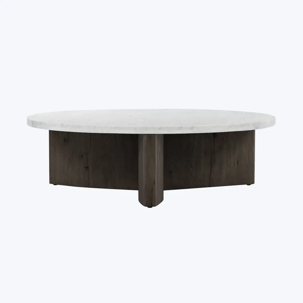 Toli Italian Marble Coffee Table | Rust Resistant | Foldable