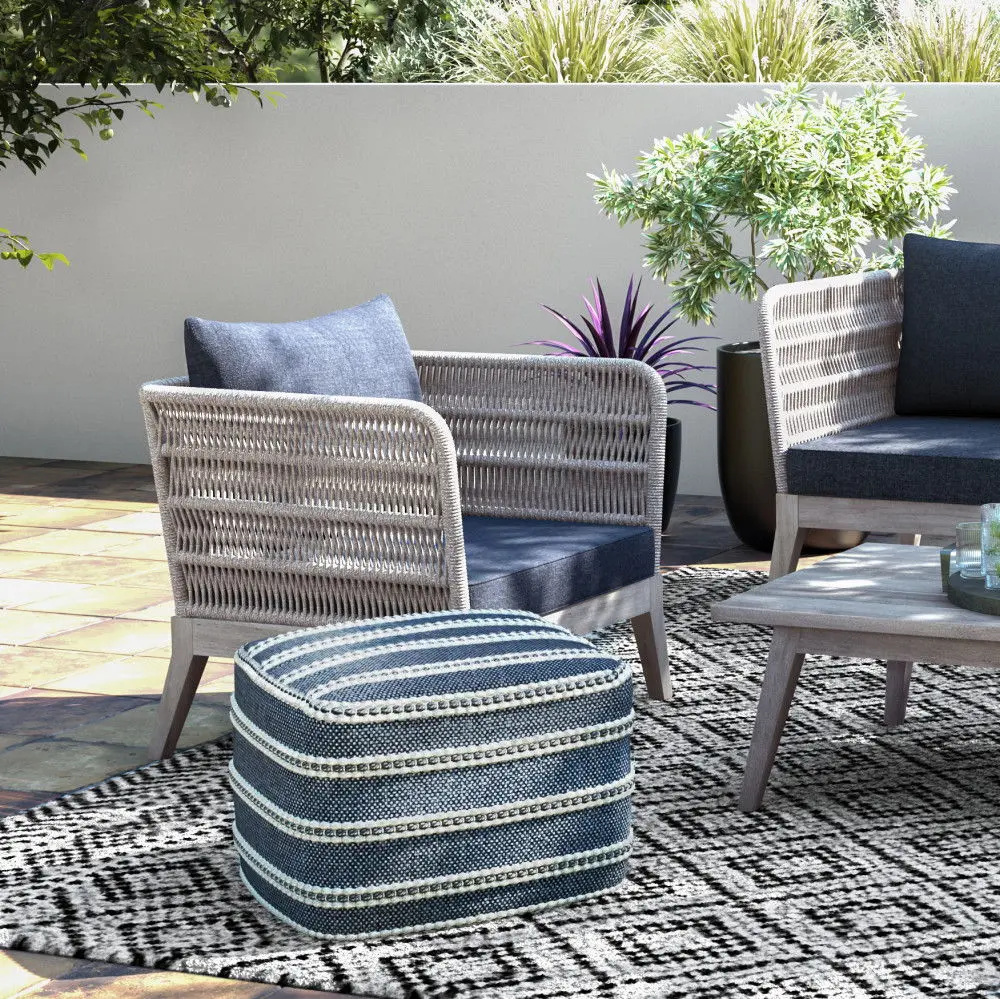 Oversized Sectional Santiago - Outdoor Conversation Chair - Slate Ash