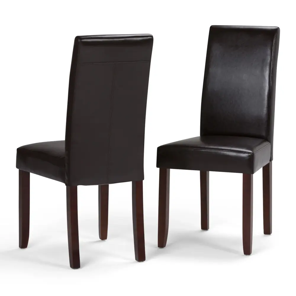 Acadian - Parson Dining Chair (Set 2) - Tanners Chestnut