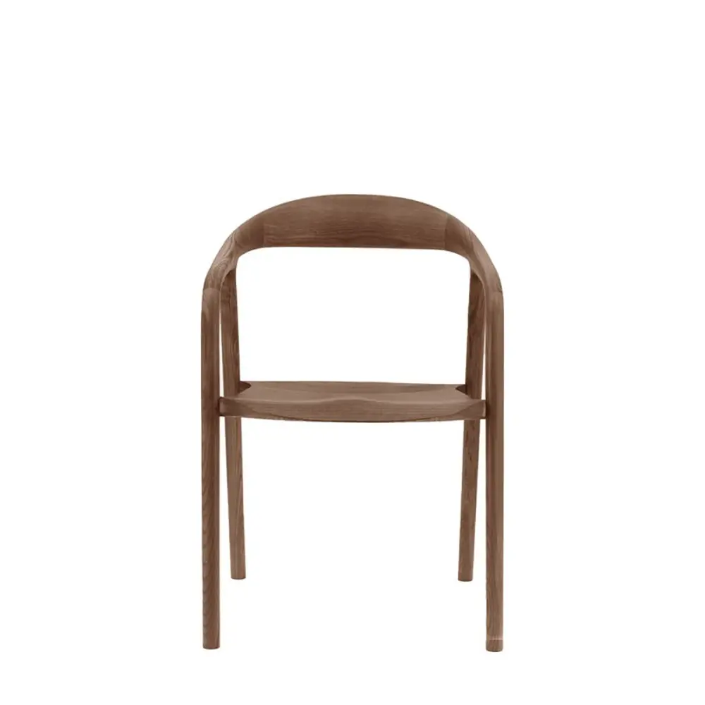 Madrid Set 2 Dining Chairs - Walnut