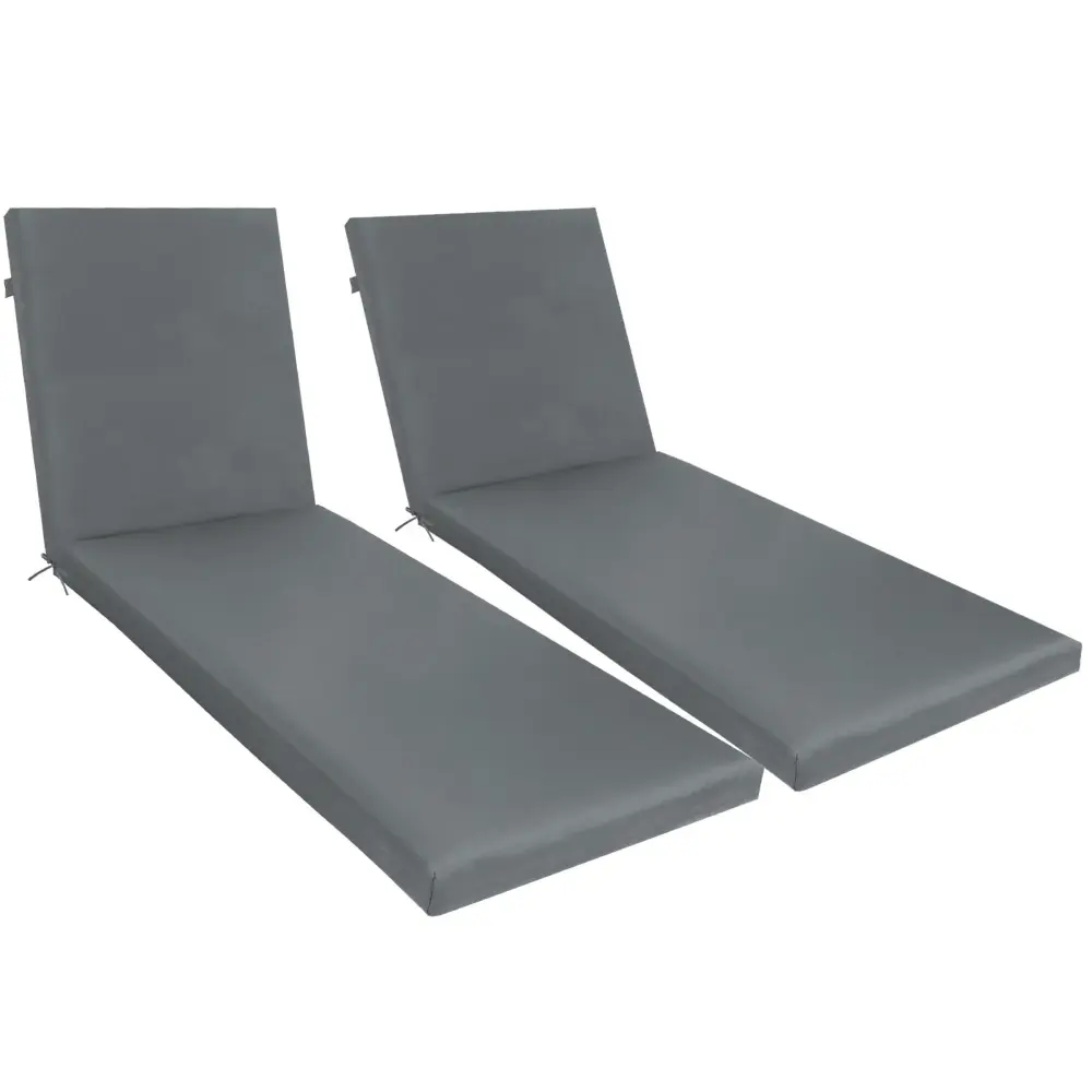 2 Piece Outdoor Chaise Lounge Cushion Adjust, Replacement Cushions Patio Furniture