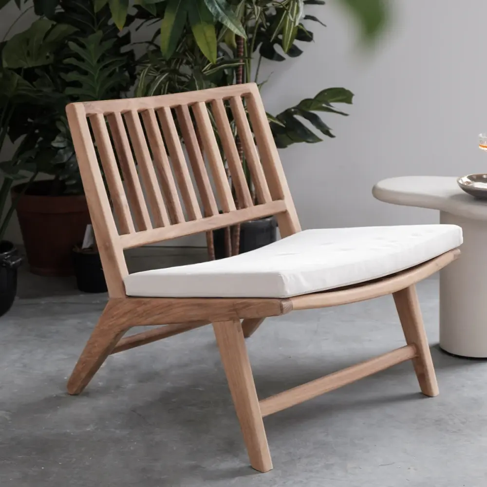 Rocking Chair Kali - Cushion Garden Chair - Ivory