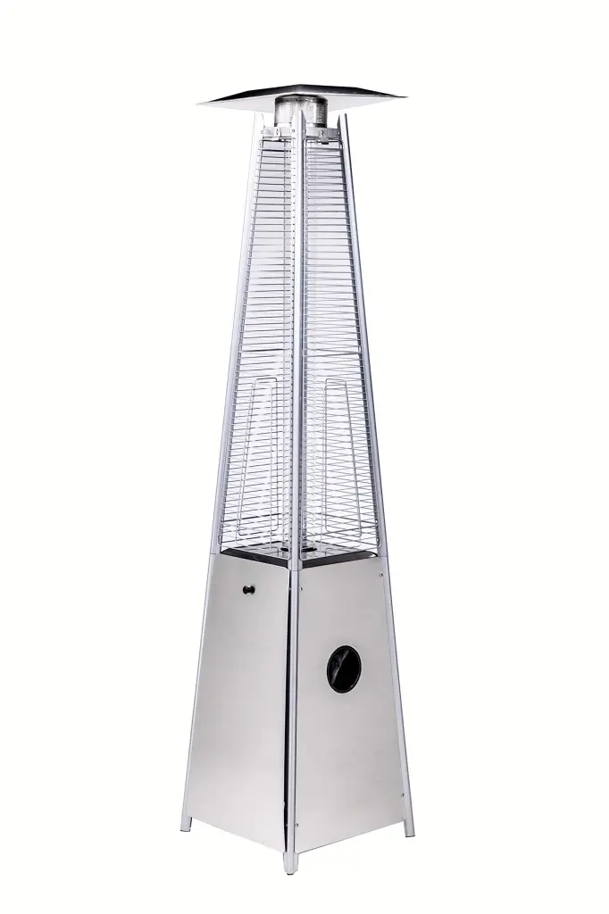 Quartz Glass Tube Patio Heater Video Use Flame Heater 40000Btu Stainless w944 legacy heating